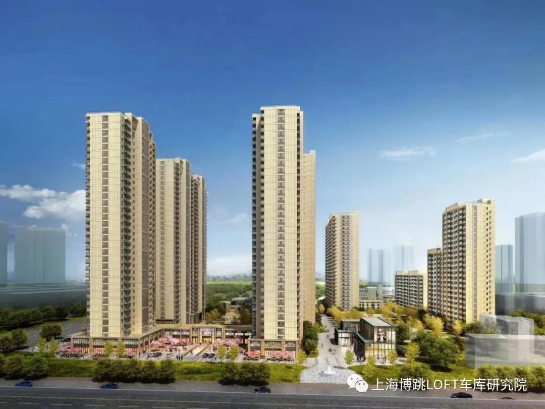 大兴安岭采用了LOFT车库武汉当代集团春风十里项目现已结构封顶！